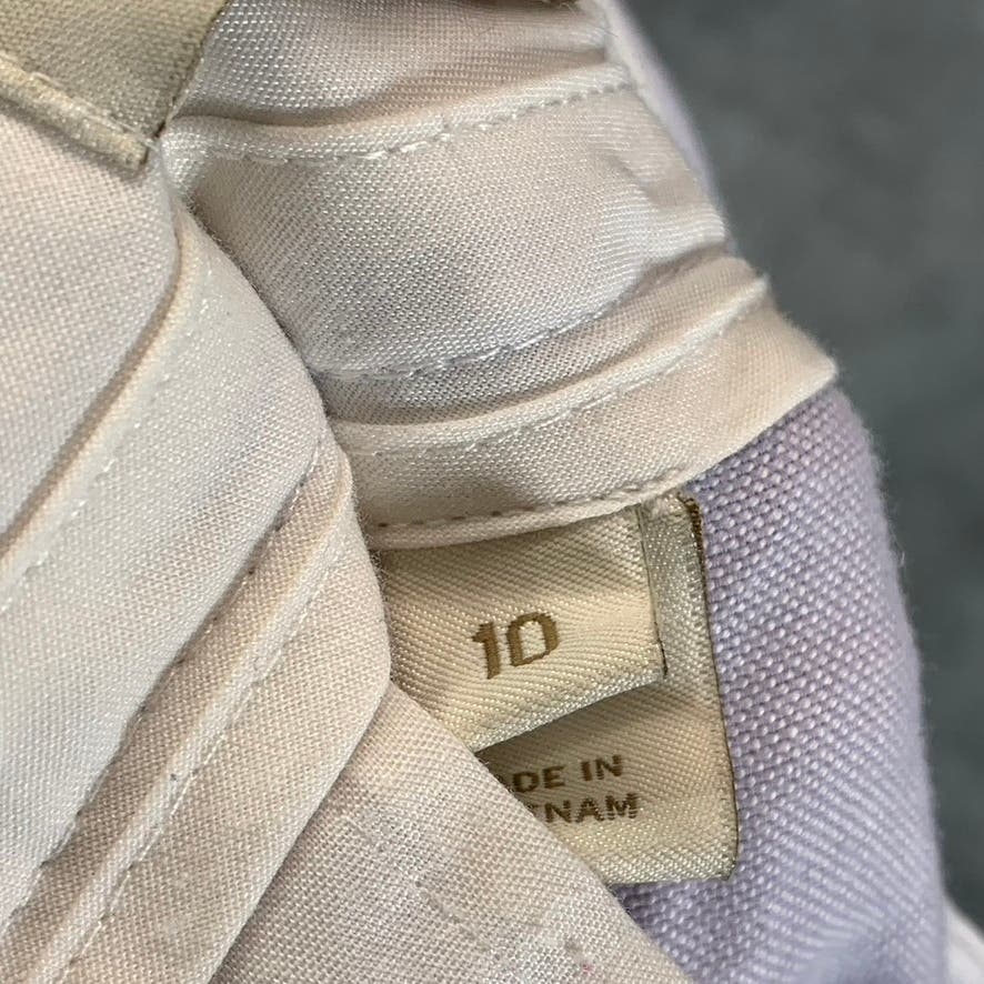 J.CREW Women's Light Purple Classic 5" Chino Shorts SZ 10