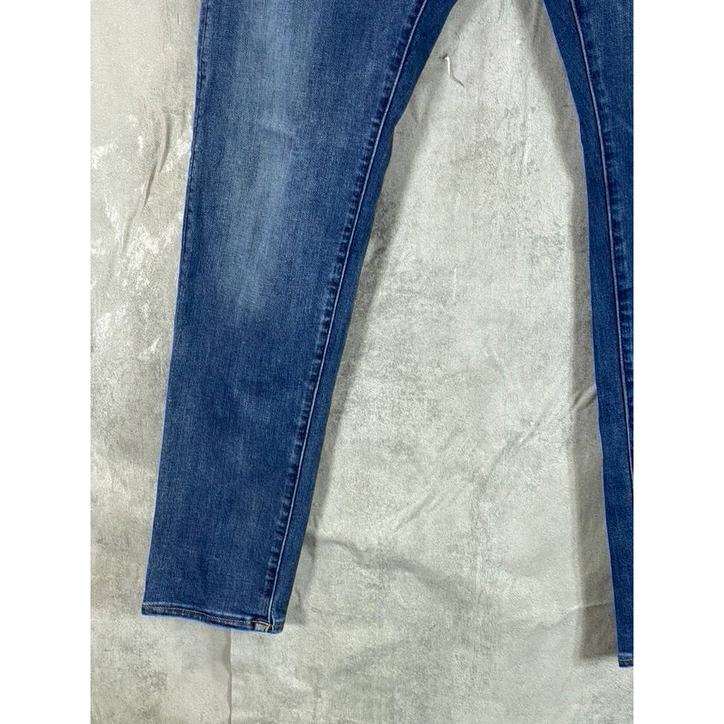 G-STAR RAW Men's Worn In Dusk Blue 3301 Slim-Fit Jeans SZ 32X32