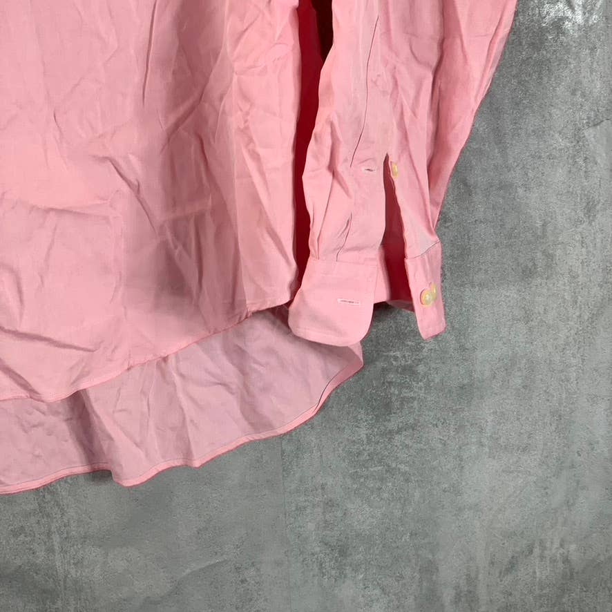 RALPH LAUREN Men's Classic-Fit Button-Up Long-Sleeve Dress Shirt SZ 17.5 34/35