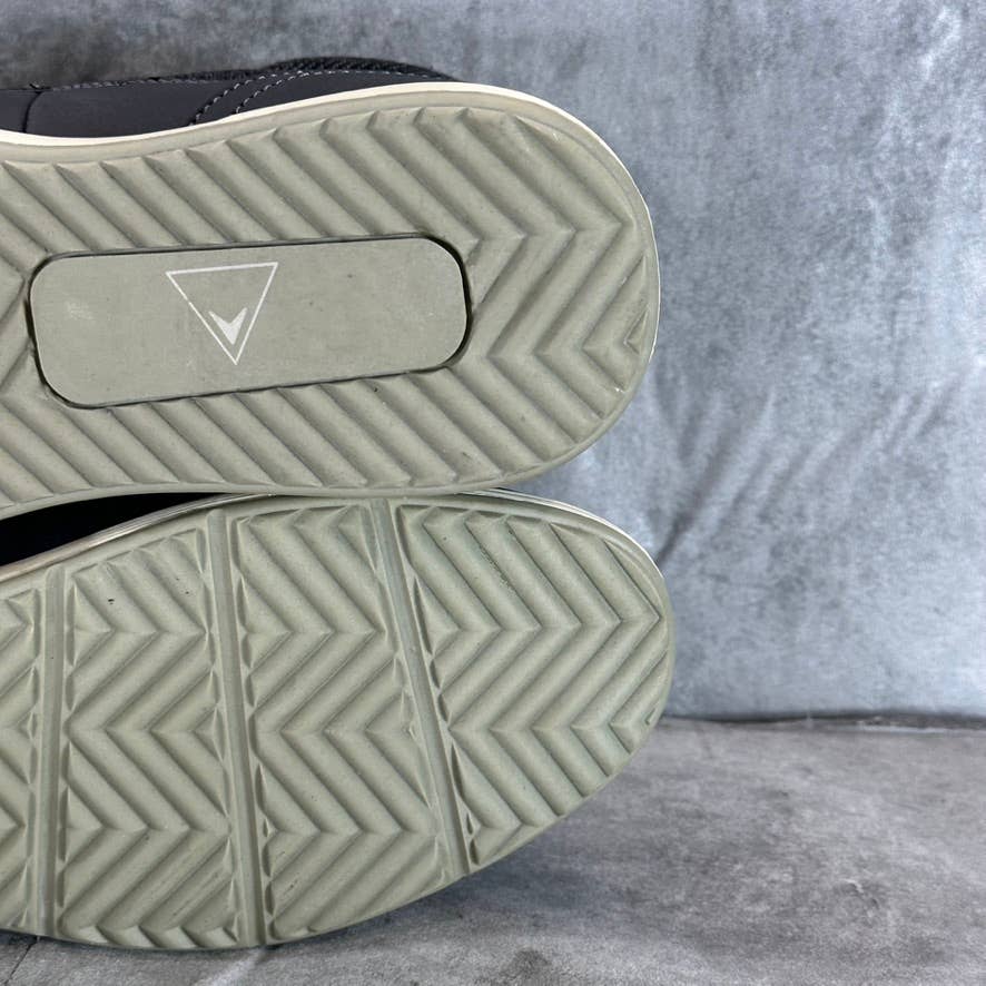 VANCE CO. Men's Black Jones Cap-Toe Lace-Up Boots SZ 9