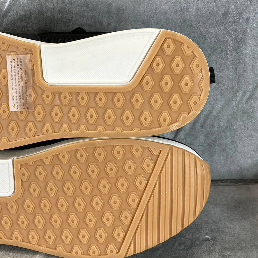 RESERVED FOOTWEAR NEW YORK Men's Black The Chantrey Lace-Up Sneakers SZ 8.5