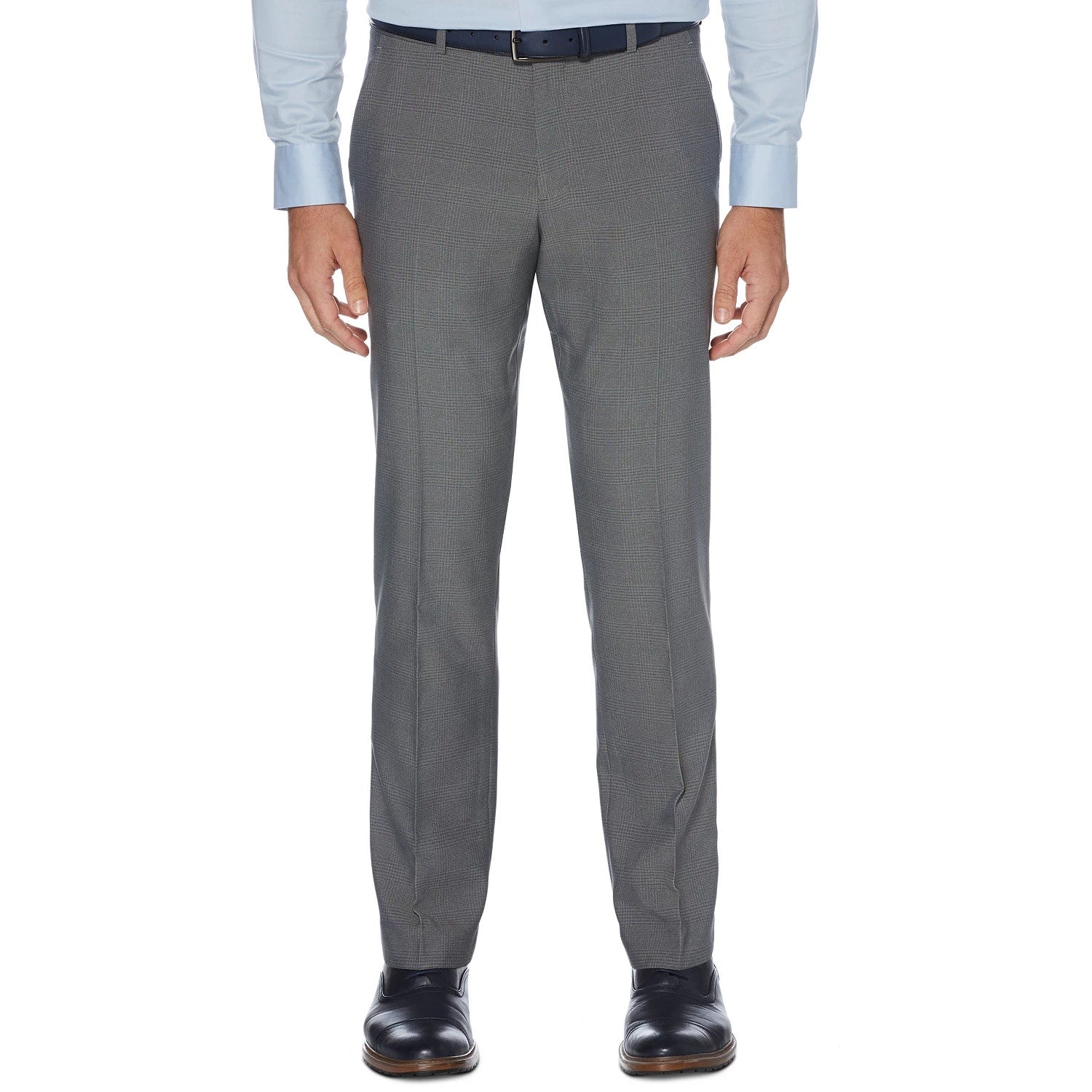 PERRY ELLIS Portfolio Gray Modern-Fit Performance Dress Pants SZ 42X30