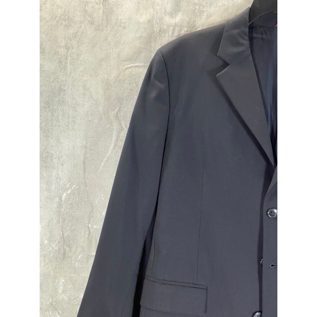 BROOKS BROTHERS Boy's Black Brooksease Three-Button Wool Blazer SZ 20