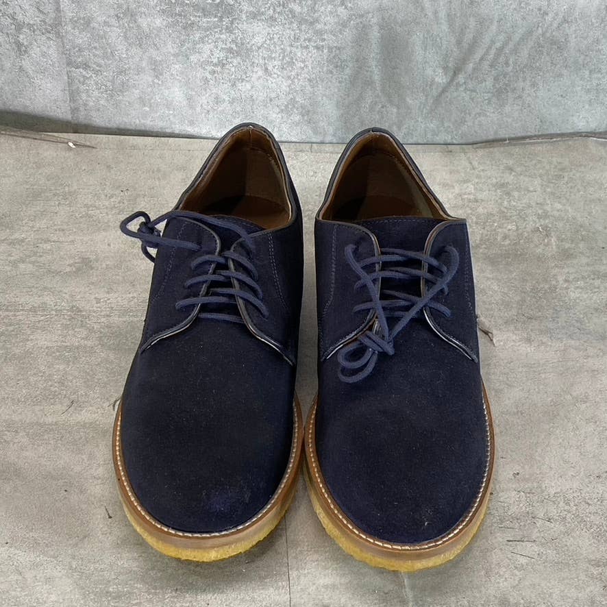 RESERVED FOOTWEAR NEW YORK Men's Navy Octavious Lace-Up Oxford Shoes SZ 8.5