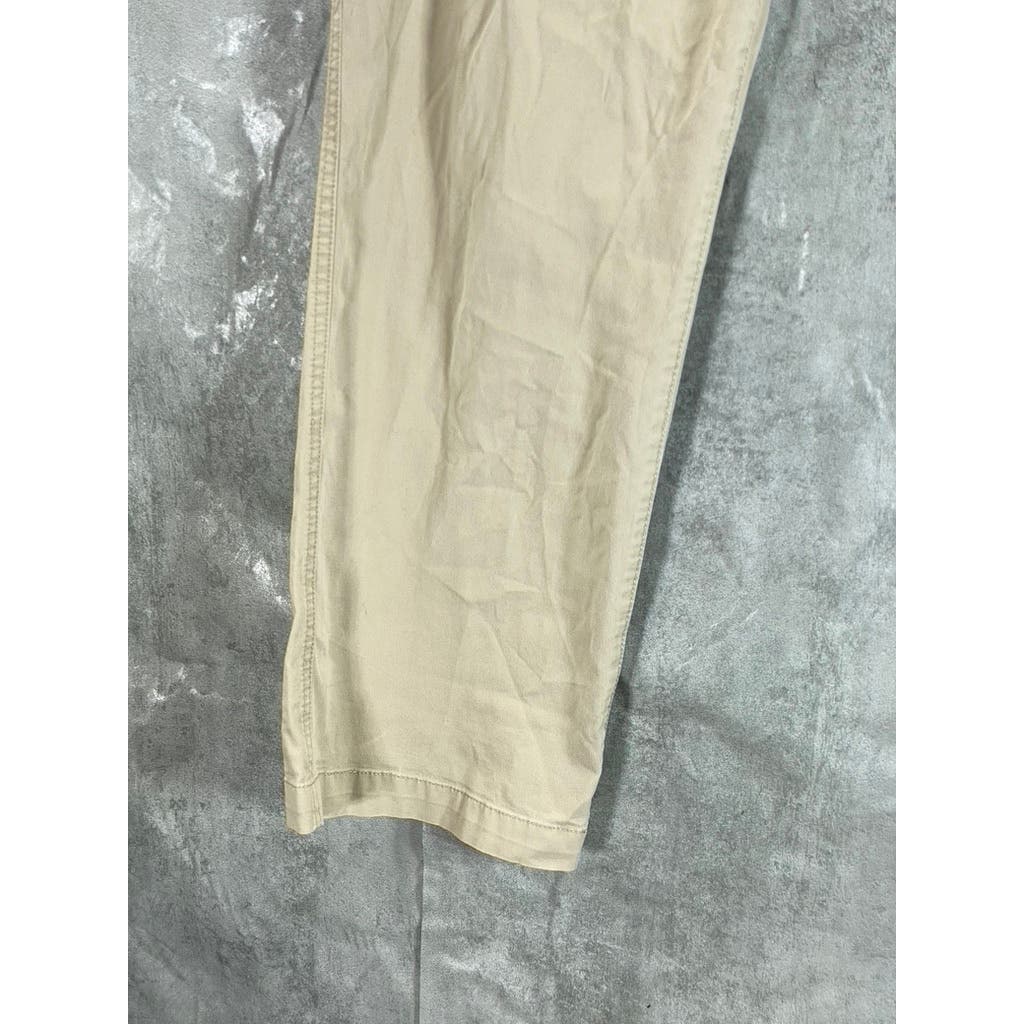 BONOBOS Men's Tan Bootleggers Straight Fit Chino Pants SZ 36X30