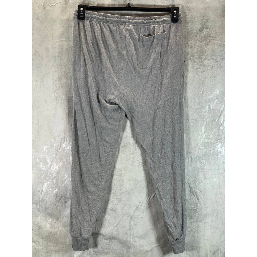 J.CREW Men's Light Grey Slim-Fit Drawstring Pull-On Sweatpants SZ L