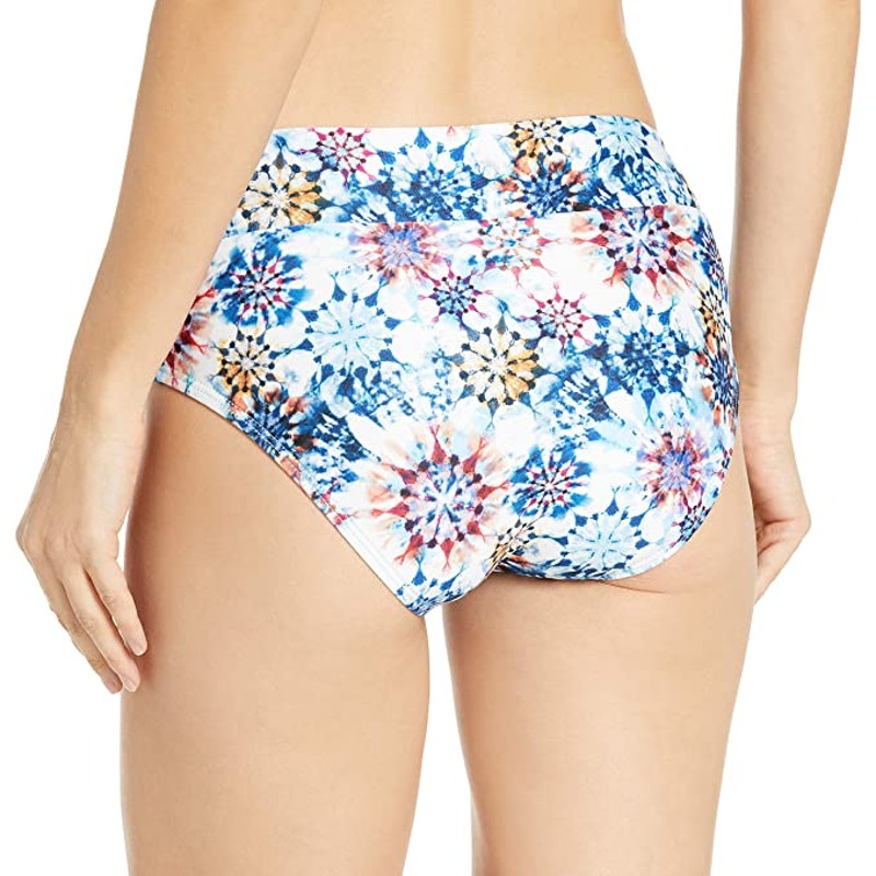NEXT Rising Sun Splice Mid-Rise Full Coverage Bikini Bottom SZ XS