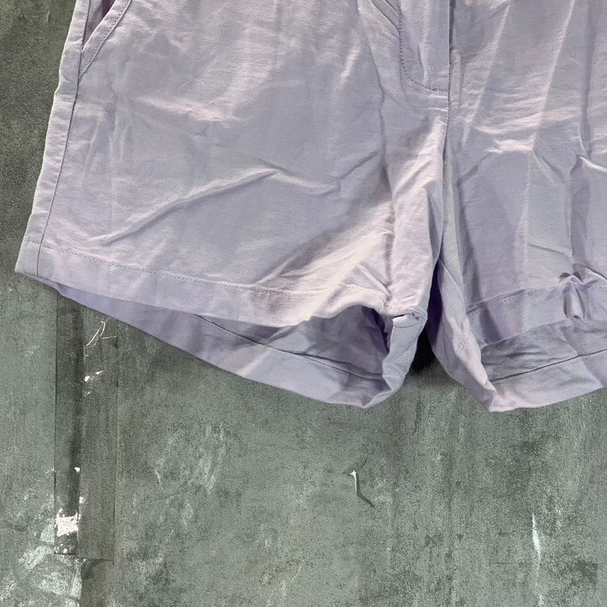 J.CREW Women's Light Purple Classic 5" Chino Shorts SZ 10
