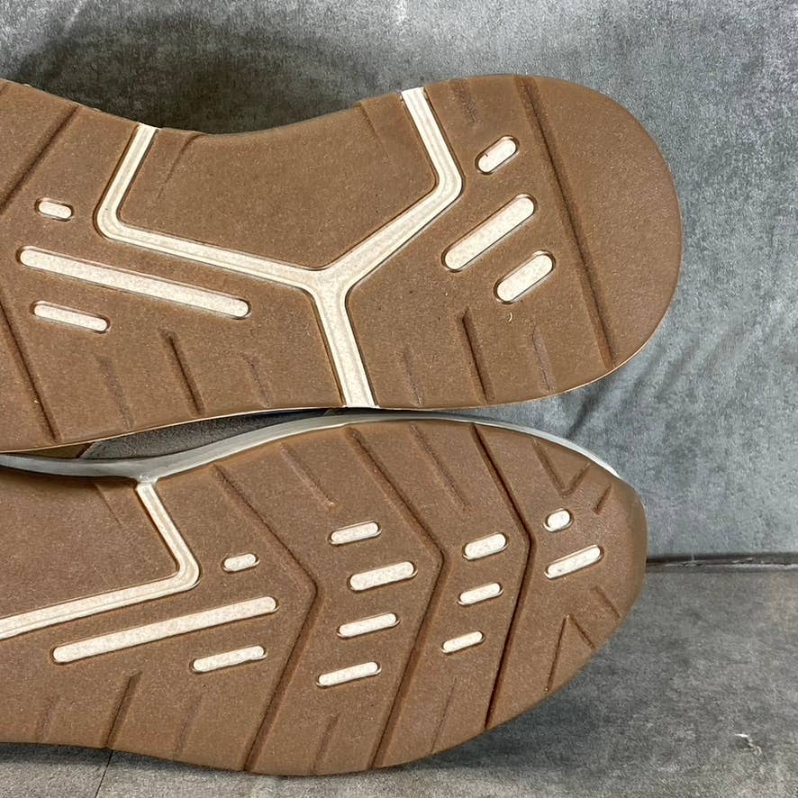 NEW YORK & COMPANY Men's Beige Harvey Low-Top Lace-Up Sneakers SZ 8
