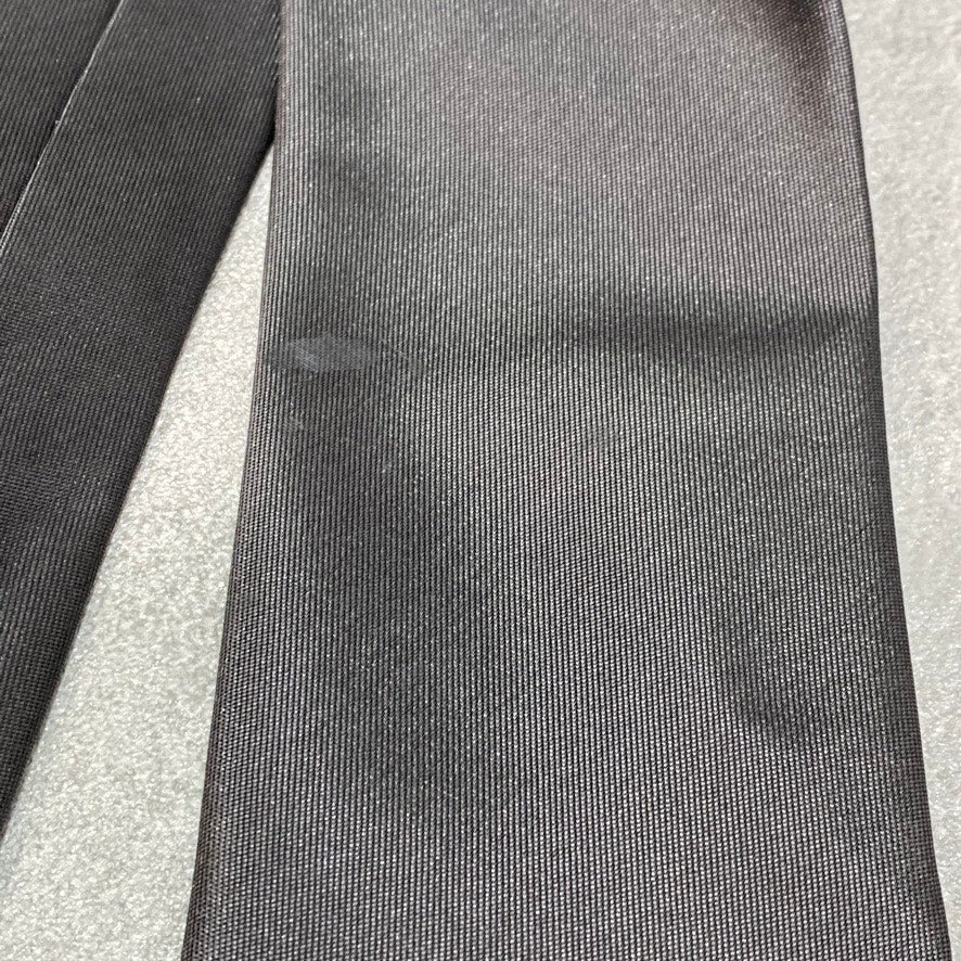 REACTION KENNETH COLE Men's Solid Black Tie OS