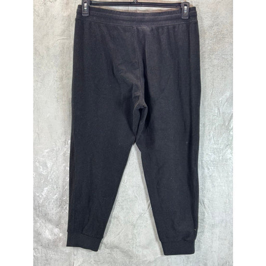 MARC NEW YORK By Andrew Marc Women's Black Solid Ribbed Midweight Joggers SZ 2XL