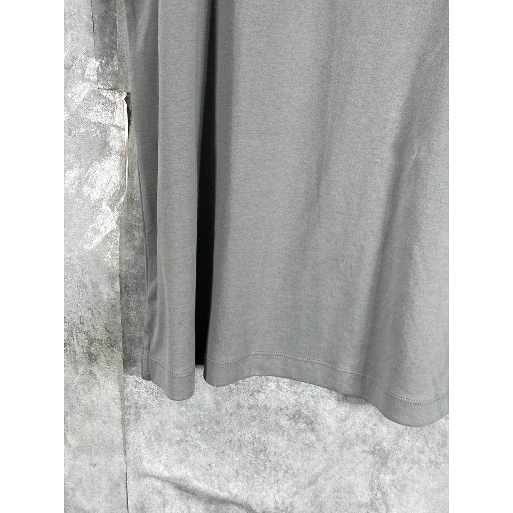 BANANA REPUBLIC Men's Gray Luxe Touch Crewneck Short Sleeve T-Shirt SZ XL