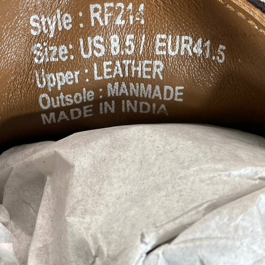 RESERVED FOOTWEAR NEW YORK Men's Navy Octavious Lace-Up Oxford Shoes SZ 8.5