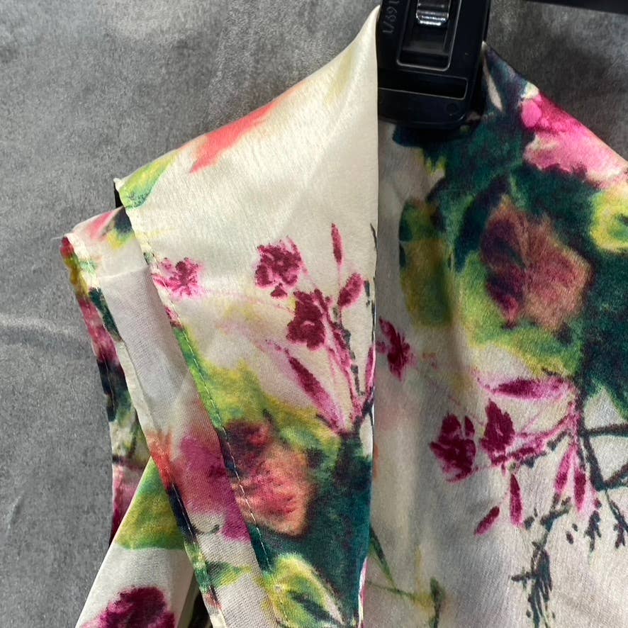 INC INTERNATIONAL CONCEPTS Women's Pink Floral-Print Wrap SZ OS