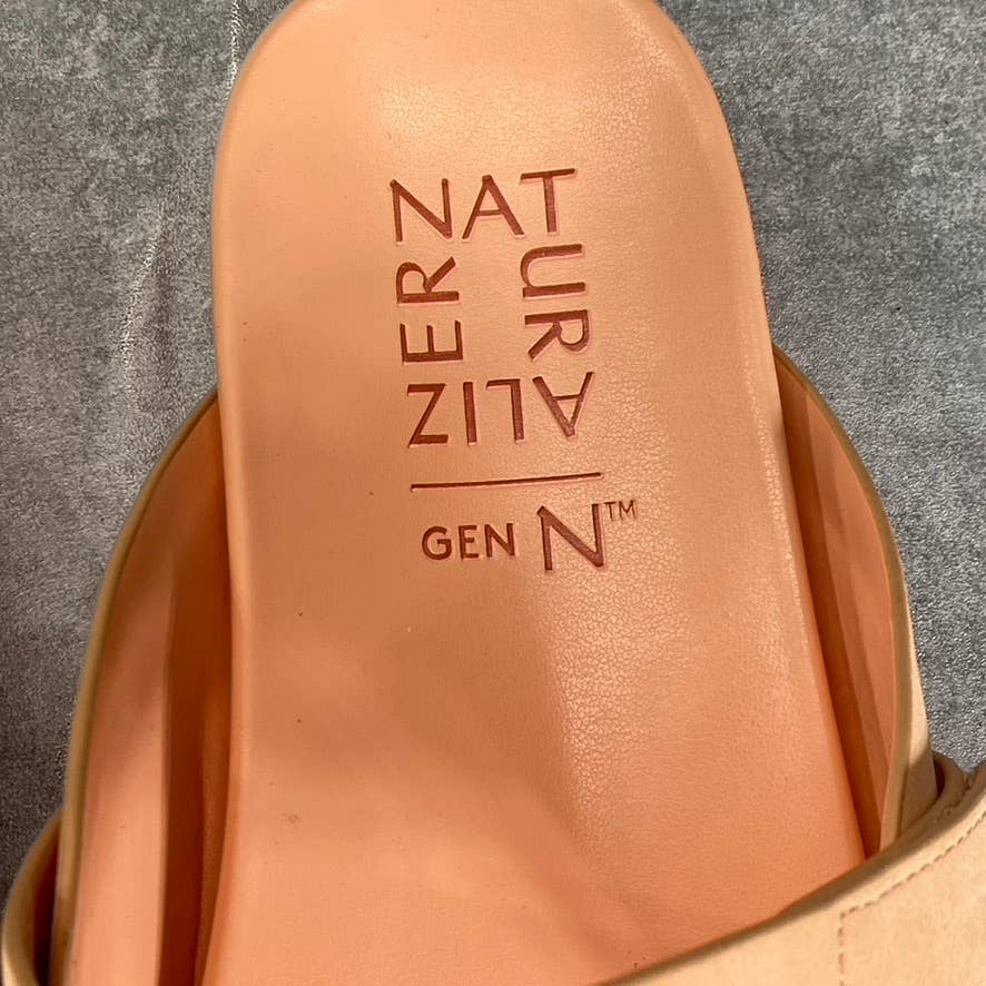 NATURALIZER Women's Peach GenN-Twirl Slip-On Thong Sandals SZ 6.5
