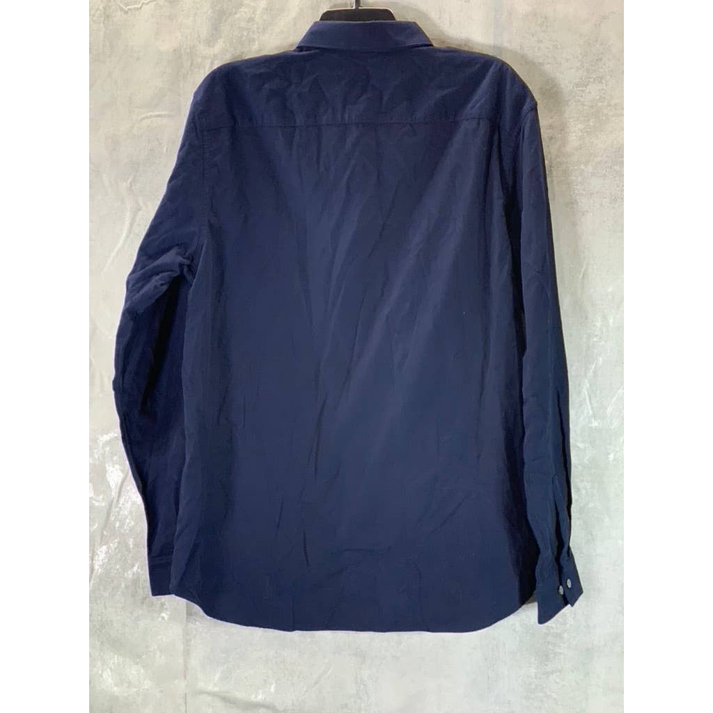 THEORY Men's Eclipse Irving Fine Wale Button-Up Long Sleeve Shirt SZ L