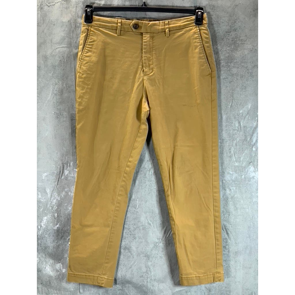 BANANA REPUBLIC Men's Honeycomb Slim Tapered-Fit Grayson Chino Pants SZ 32X30