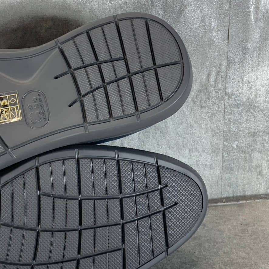 THOMAS & VINE Men's Navy Leather Hyde Tru Comfort Foam Lace-Up Sneakers SZ 10