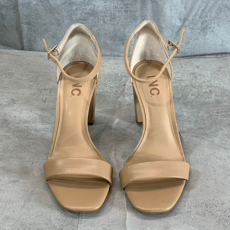 INC INTERNATIONAL CONCEPTS Women's Dark Almond Lexini Two-Piece Sandals SZ 6