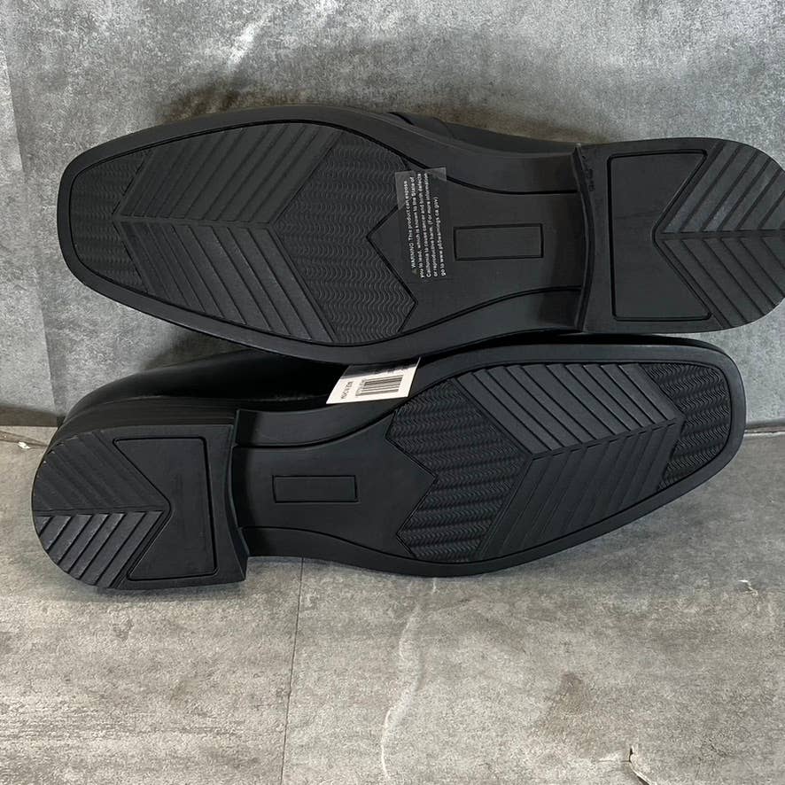 XRAY FOOTWEAR Men's Black Faux-Leather Magno Slip-On Loafers SZ 9.5