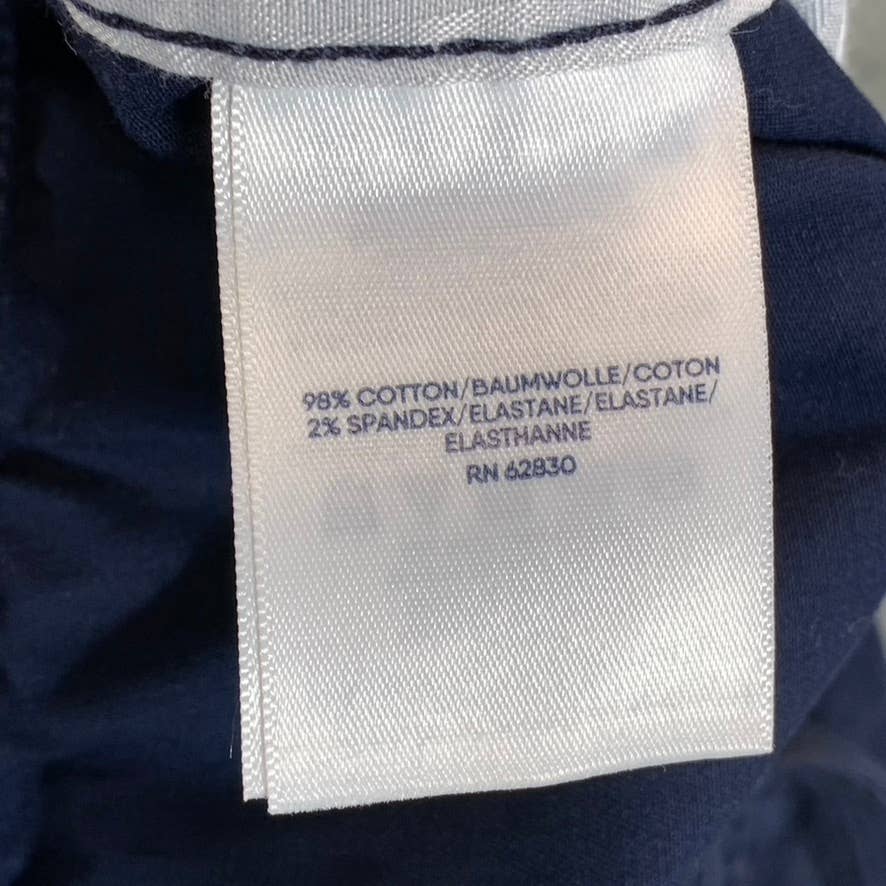 LANDS' END Men's Navy Comfort-First Drawstring Pull-On Shorts SZ L