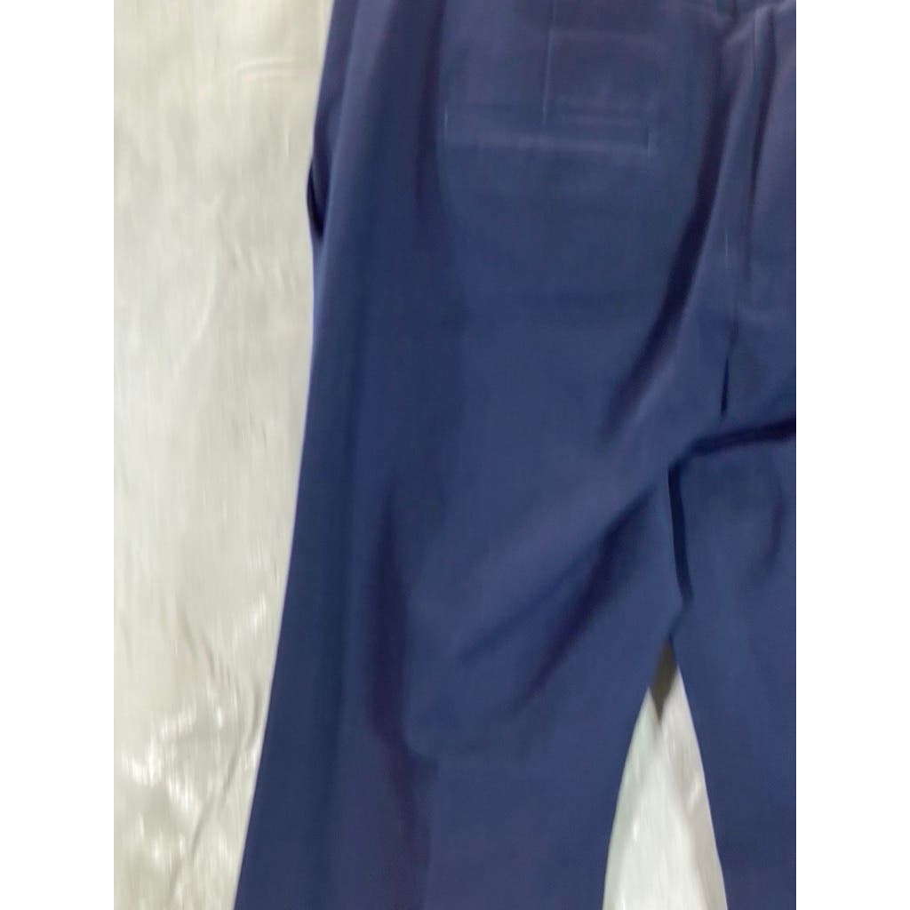 BANANA REPUBLIC Women's Navy Wide-Leg Bi-Stretch Dress Pants SZ 14S