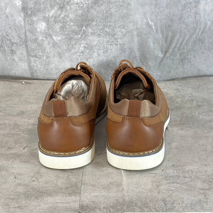 RESERVED FOOTWEAR NEW YORK Men's Cognac Vertigo Lace-Up Oxford Shoes SZ 9