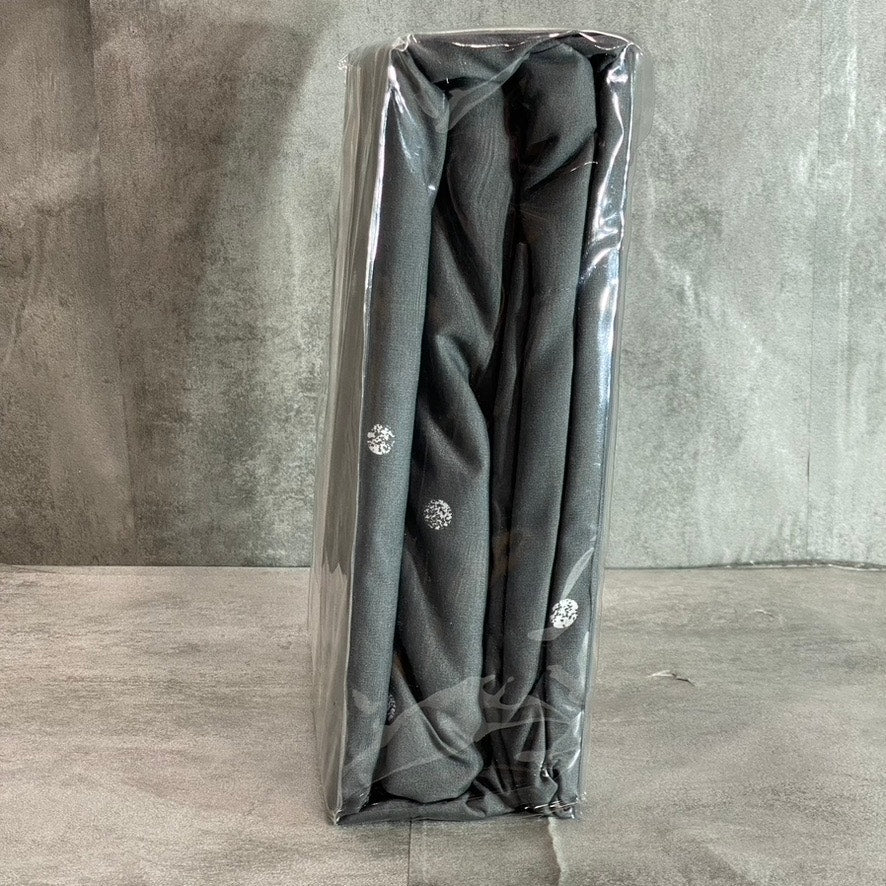 NORDSTROM RACK Gray Pearl Dot Print 4-Piece King Size Bed Sheet Set