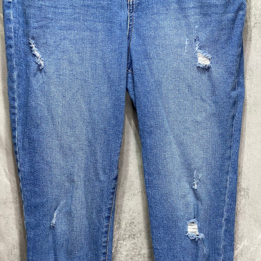 STYLE & CO Light Wash High-Rise Skinny Ankle Jeans SZ 10