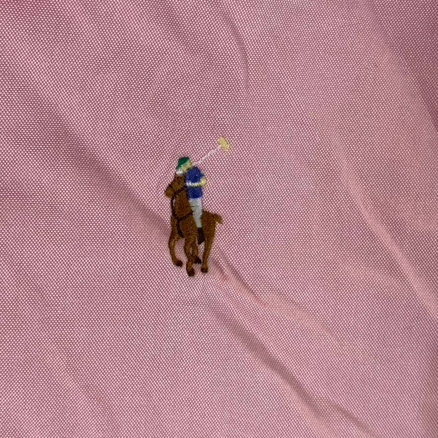 RALPH LAUREN Men's Classic-Fit Button-Up Long-Sleeve Dress Shirt SZ 17.5 34/35