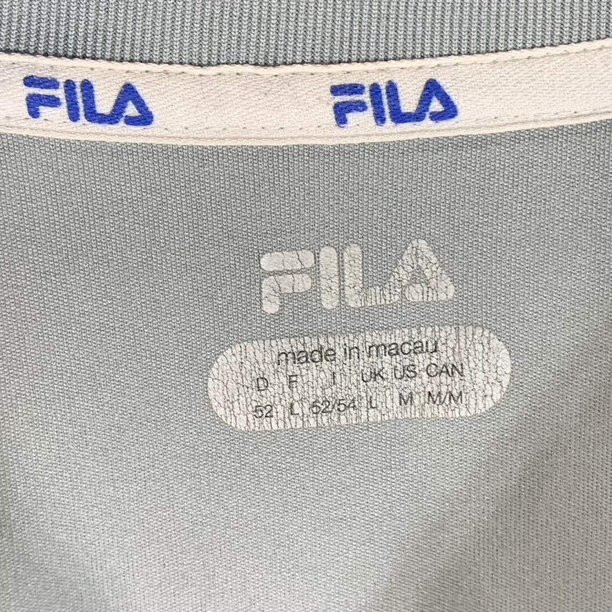 FILA Men's Gray Crewneck Short Sleeve Athletic T-Shirt SZ M