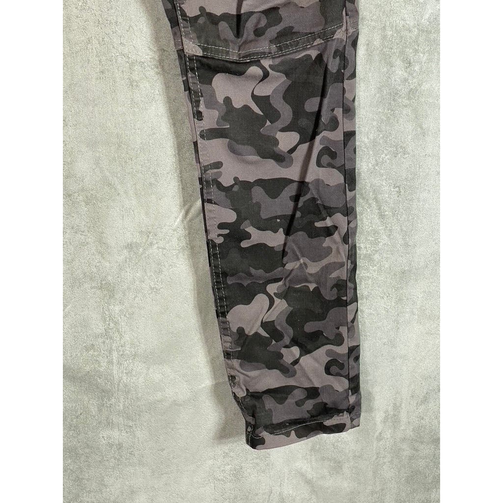 SPARK Men's Gray Camo Print Double Knee Pants SZ 32X32