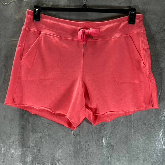CALVIN KLEIN Performance Women's Raw-Hem Drawstring Shorts SZ XL