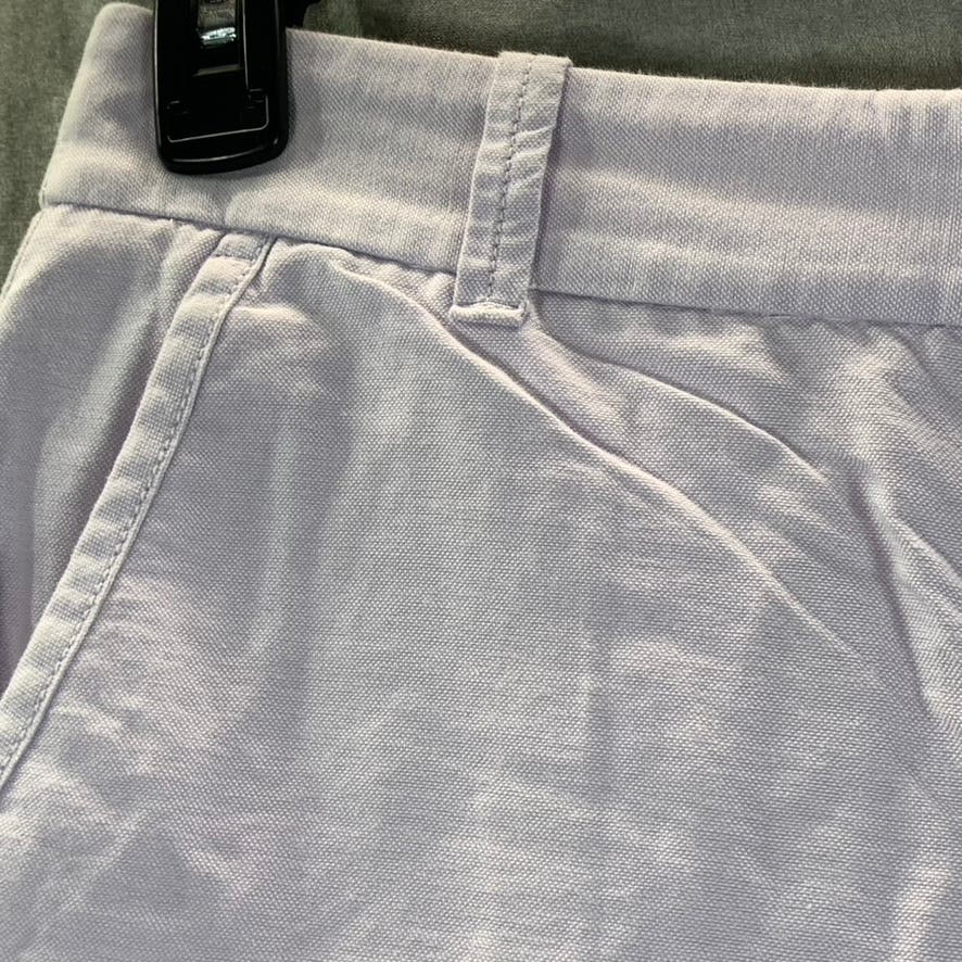 J.CREW Women's Light Purple Classic 5" Chino Shorts SZ 10