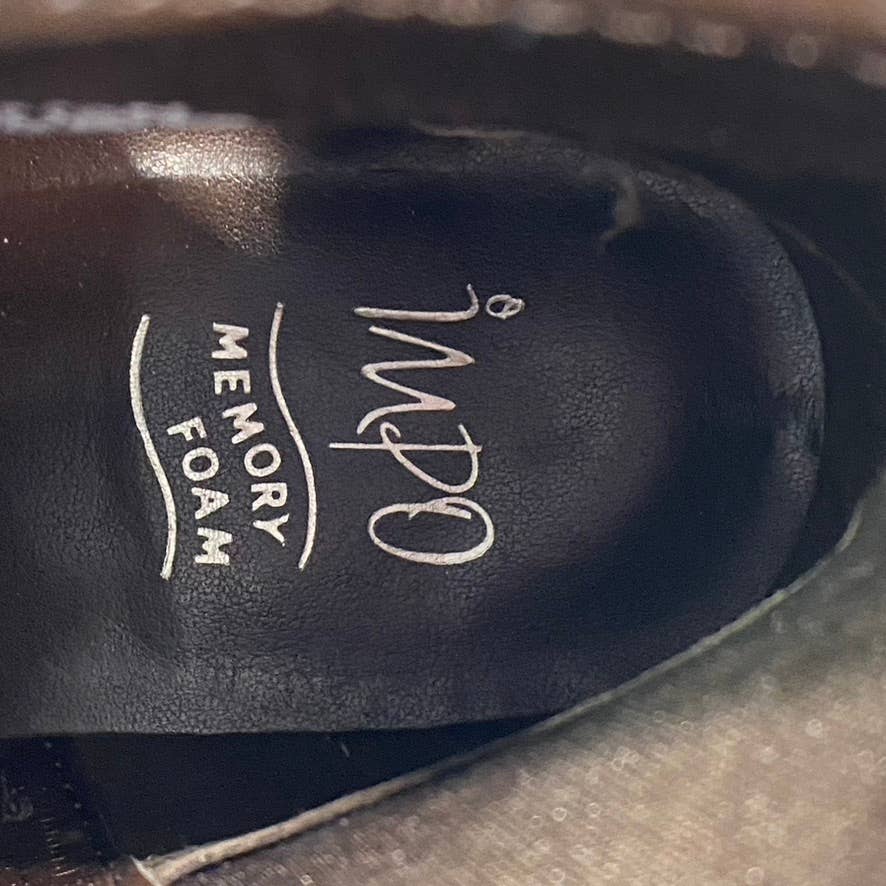 IMPO Women's Mink Brown Faux-Suede Gandan Memory Foam Wedge Booties SZ 7