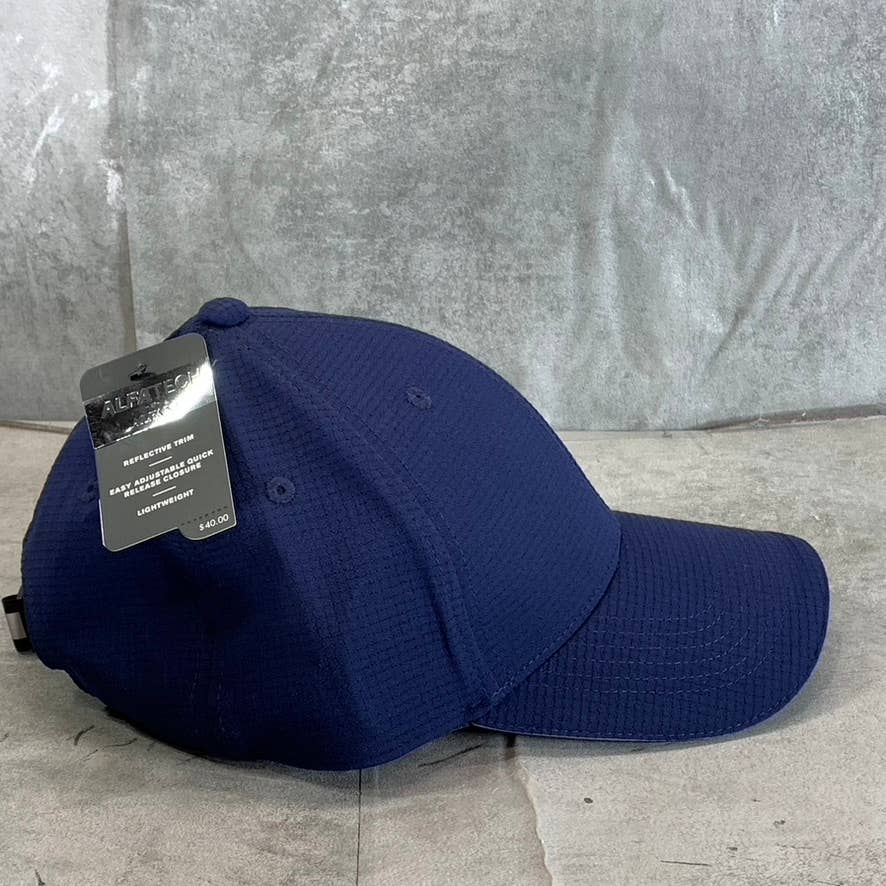 ALFANI Men's Alfa-Tech Navy Reflective Trim Lightweight Baseball Cap SZ OS