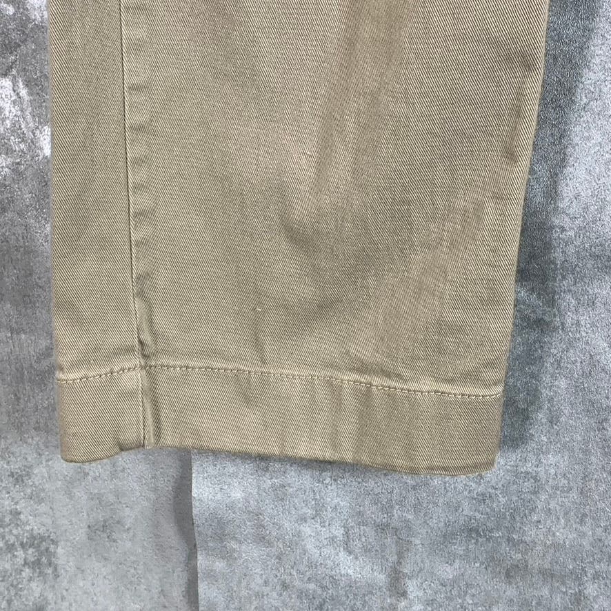 J.CREW Mercantile Men's Tan Slim-Fit Flex Chino Pants SZ 32X32