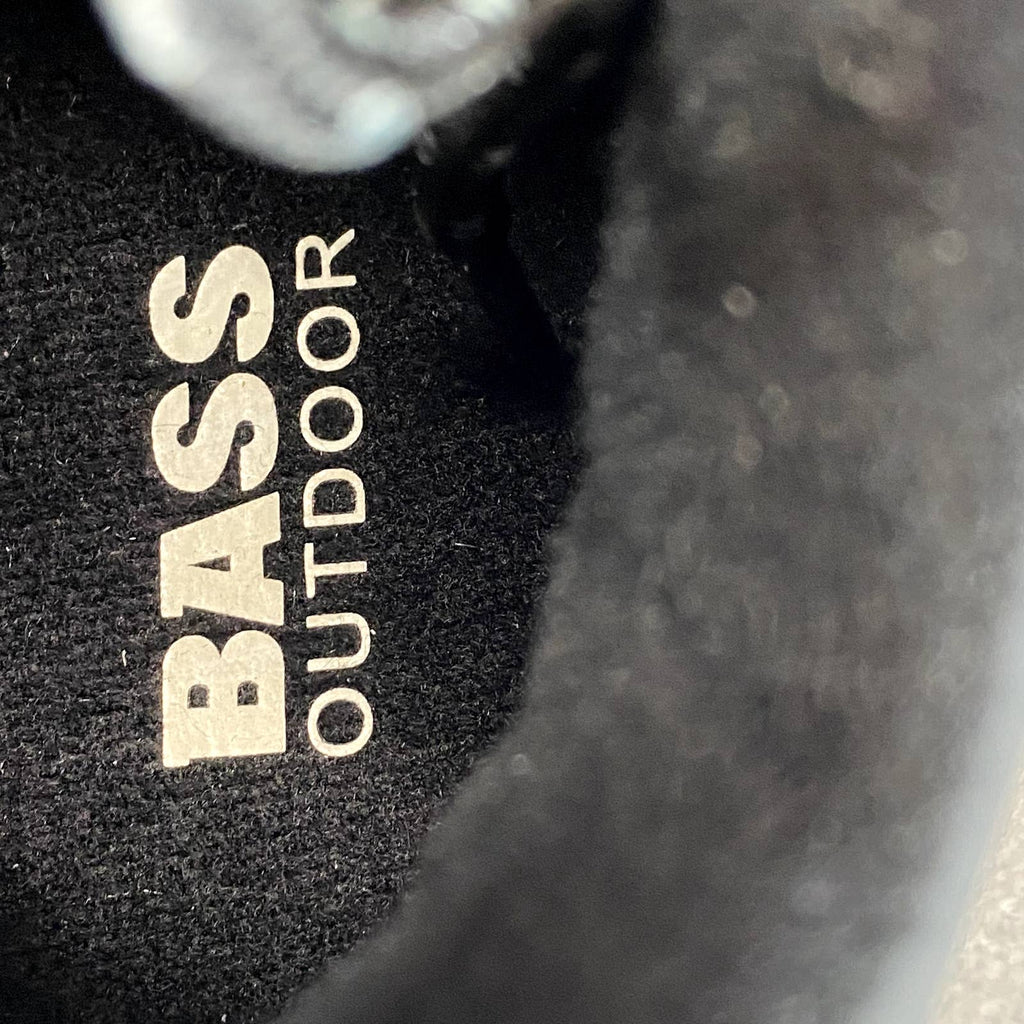 BASS OUTDOOR Women's Blue/Grey Peak Webbing Lace-Up Mid Hiker Boots SZ 5