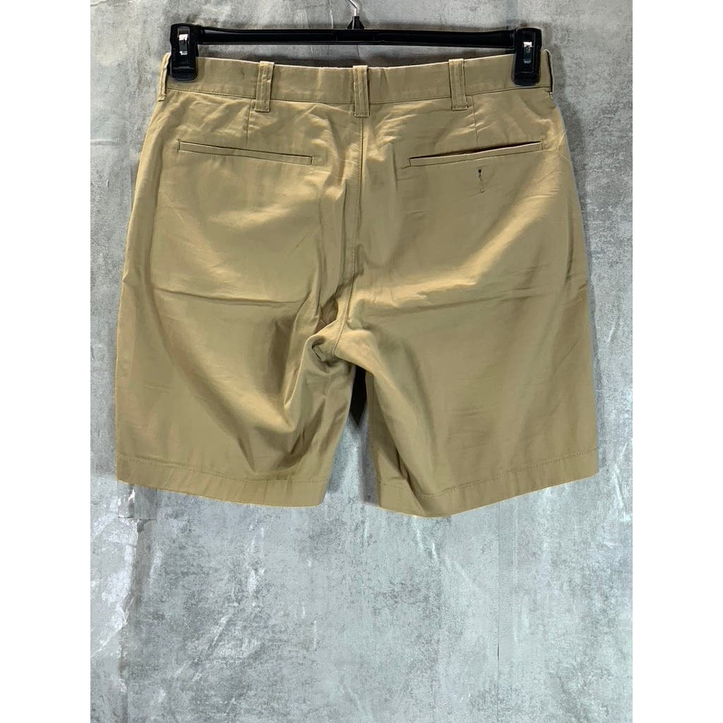 J.CREW Men's Khaki Regular-Fit 9" Stretch Chino Shorts SZ 32