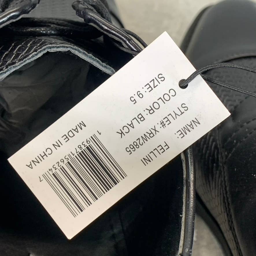 XRAY Men's Black Faux Leather Fellini Cap Toe Lace-Up Oxford Shoes SZ 9.5