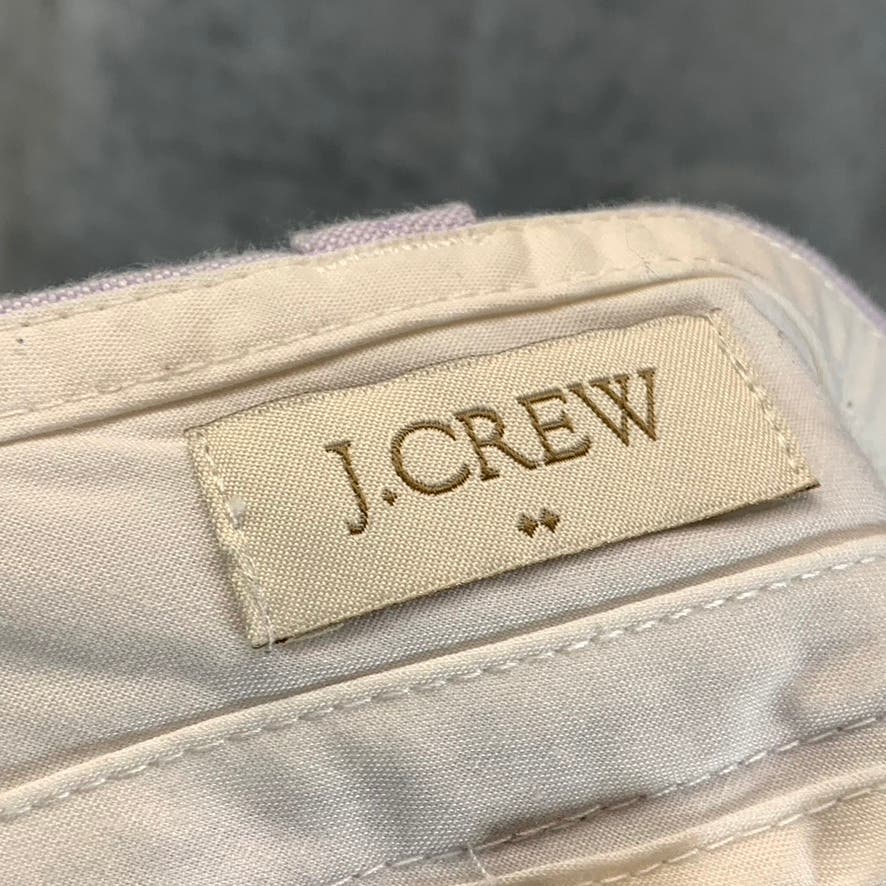 J.CREW Women's Light Purple Classic 5" Chino Shorts SZ 10