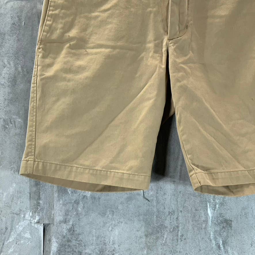 BANANA REPUBLIC Men's Rustic Khaki Cotton Stretch Slim Aiden Shorts SZ 31