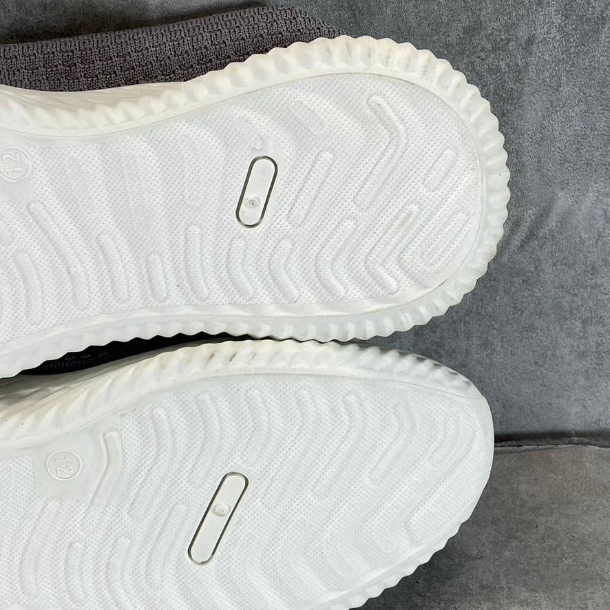 XRAY FOOTWEAR Men's Gray Knit Breathable Niko Lace-Up Sneakers SZ 12