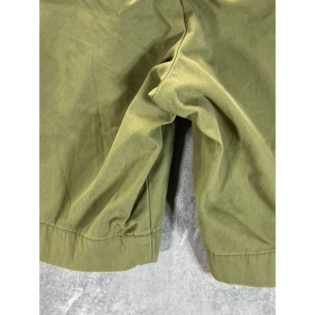 TOMMY HILFIGER Men's Green TH Flex Classic-Fit Shorts SZ 38