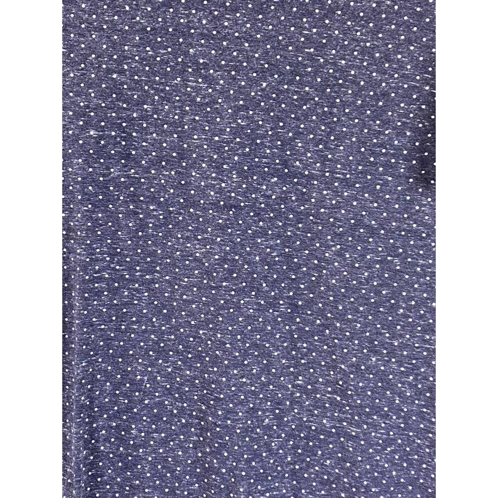 GOODFELLOW & CO Men's Blue Dot Printed Standard-Fit Crewneck T-Shirt SZ M