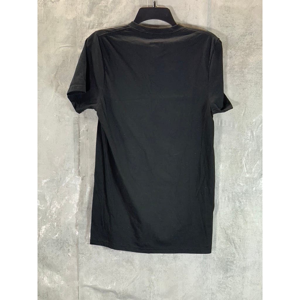 GOODFELLOW & CO Men's Black Everyday Wear V-Neck Short Sleeve T-Shirt SZ S