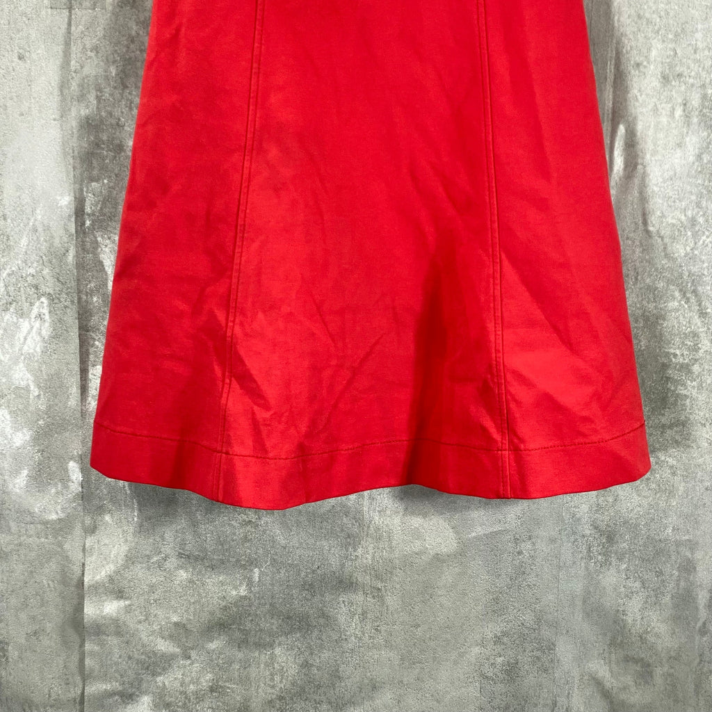 FRENCH CONNECTION Women's Scarlet V-Neck Cap-Sleeve Mini Dress SZ 0