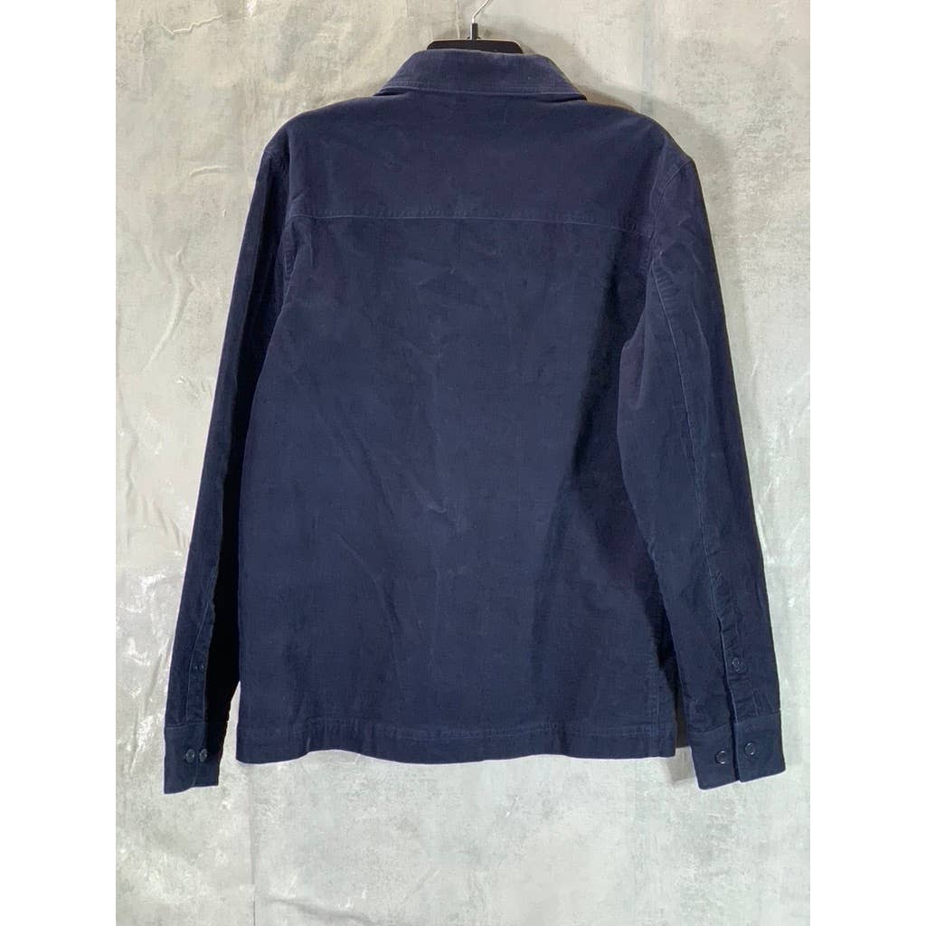UNITED BY BLUE Men's Night Sky Organic Corduroy Button-Up Long Sleeve Jacket SZS
