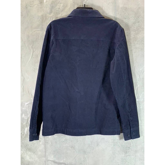 UNITED BY BLUE Men's Night Sky Organic Corduroy Button-Up Long Sleeve Jacket SZS