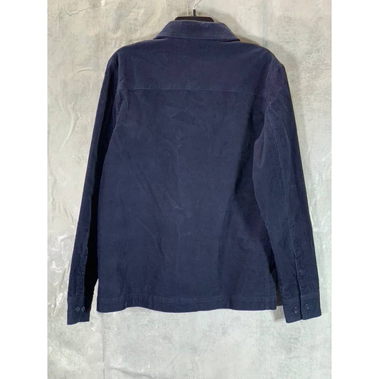 UNITED BY BLUE Men's Night Sky Organic Corduroy Button-Up Long Sleeve Jacket SZS